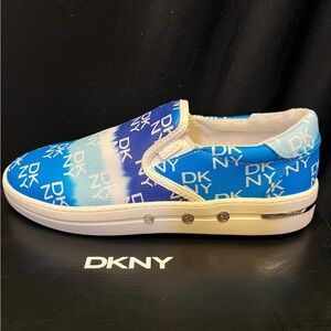 DKNY Blue Slip-On Shoes